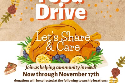 Northampton Township Thanksgiving Food Drive taking Donations NOW until NOVEMBER 17th