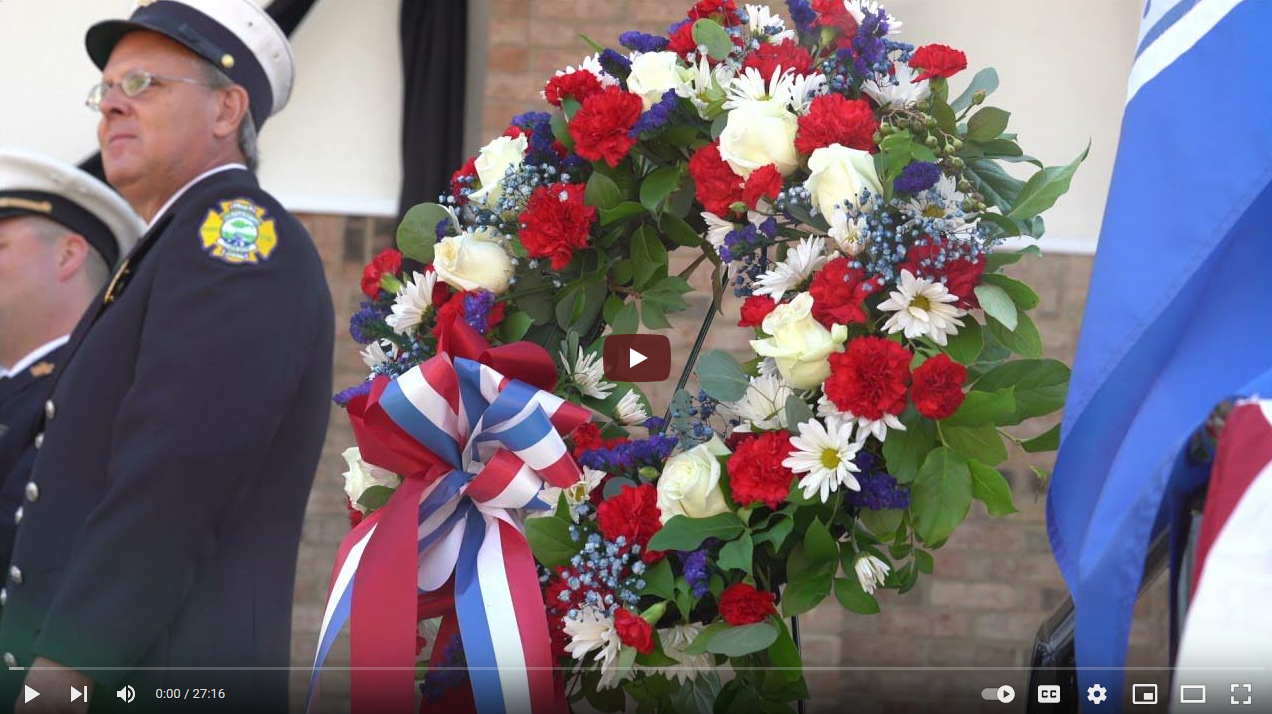 2021 Northampton Twp 9/11 Memorial Ceremony Honoring First Responders