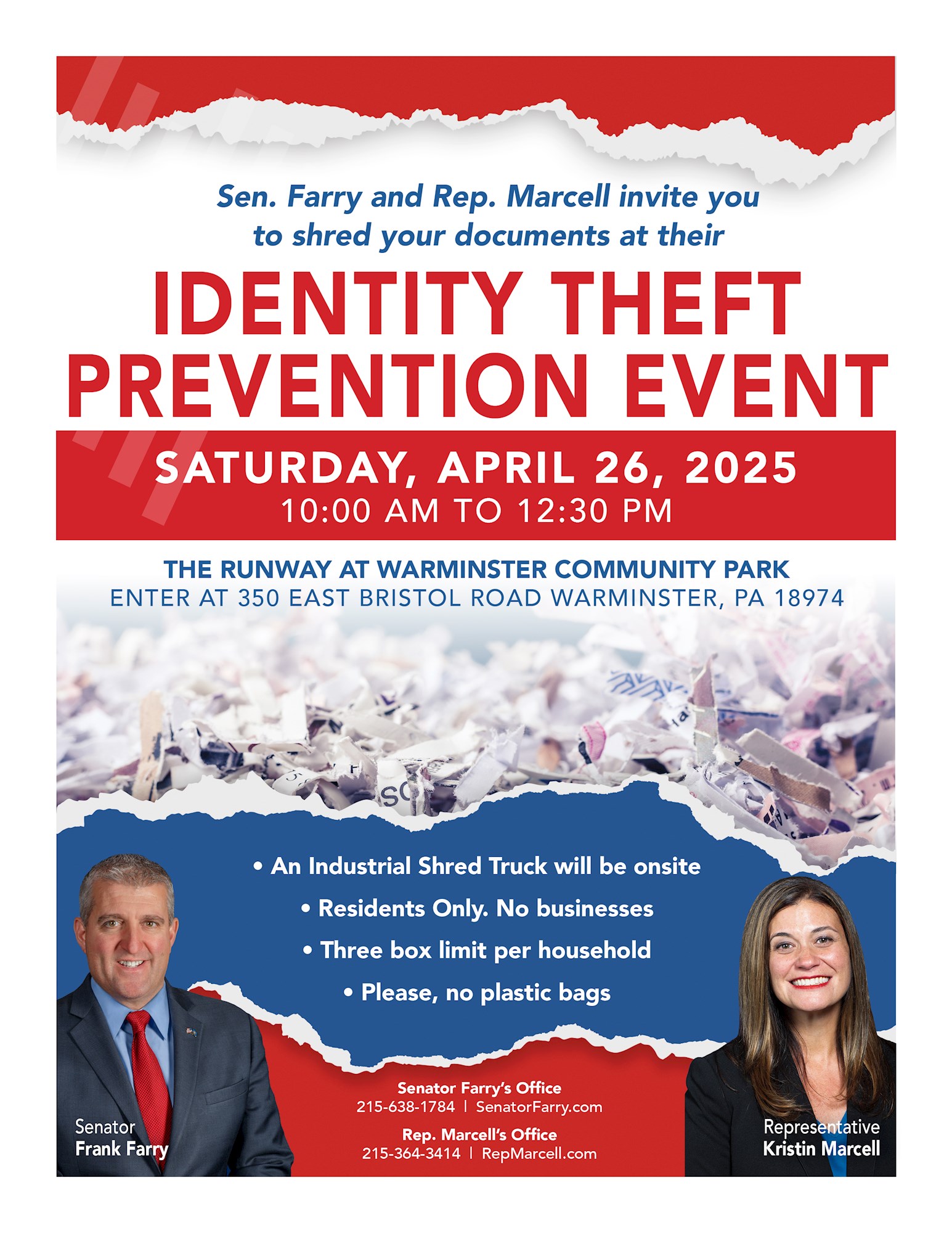 【中古】 Vol． 5－Schlachtrufe Brd SchlachtrufeBrd Senator Farry & Rep. Marcell Shredding Event | Northampton Township