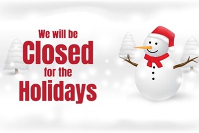 Holiday Closing and Trash Schedule