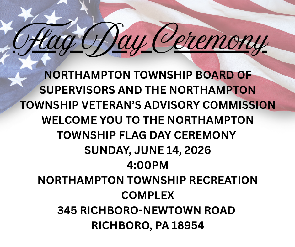 You're Invited! Flag Day Ceremony-Sunday, June 14, 2026 at 4:00PM