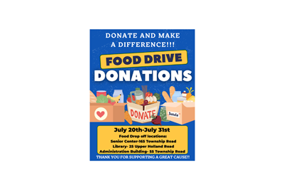 Food Drive Donations Happening July 20th–31st–See All Donation Locations Below!