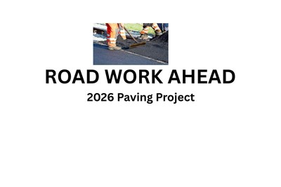 2026 Road Milling & Paving Begins August 10